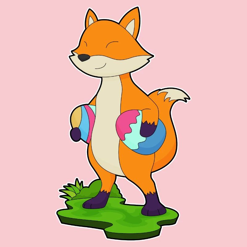 Fox Easter Easter Eggs