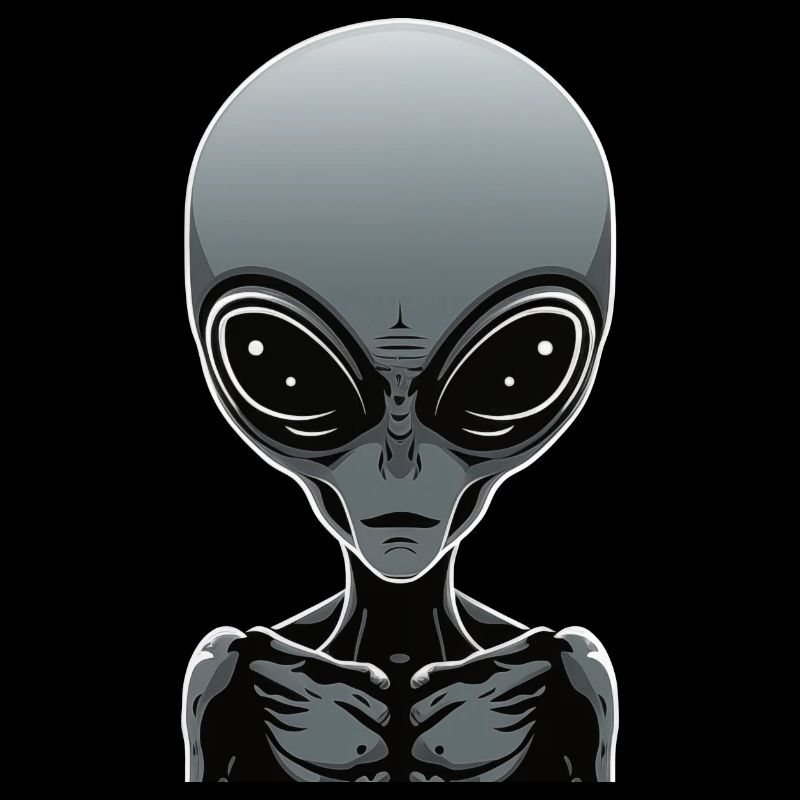 Alien gris