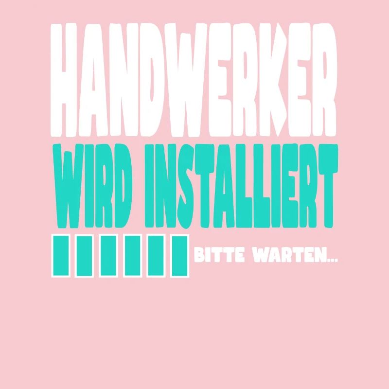 Handwerker wird installiert