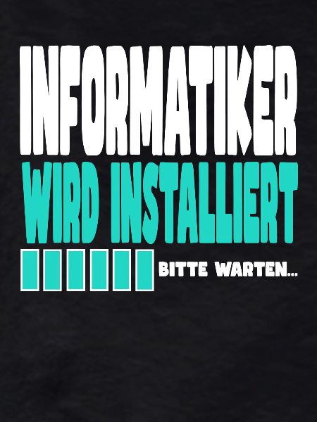 Informatiker wird installiert