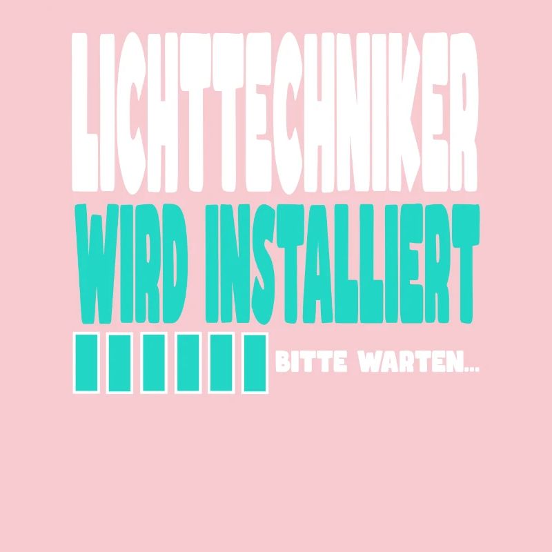 Lichttechniker wird installiert