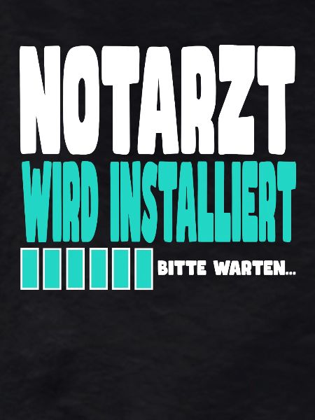 Notarzt wird installiert