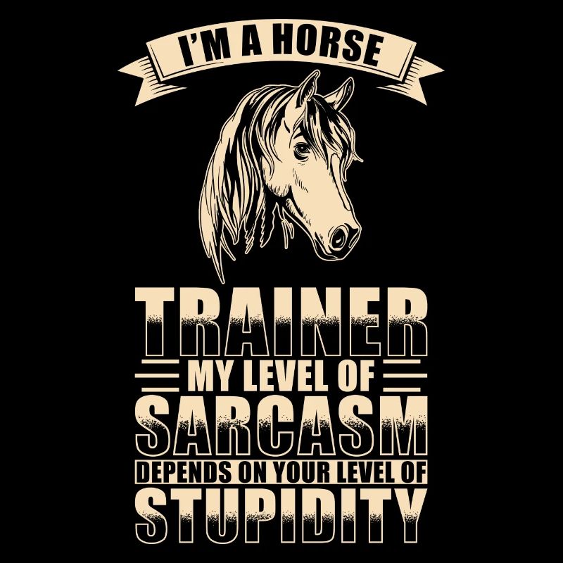 Sarcasme d’entraîneur de chevaux