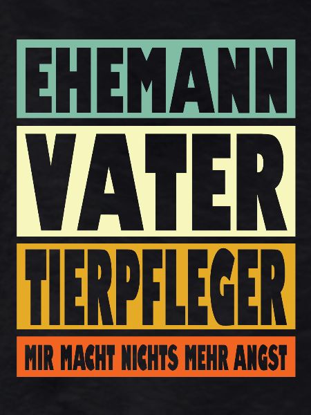 Tierpfleger Vater Ehemann Held