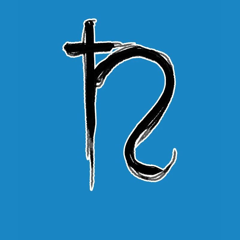 Symbole d’astrologie de Saturne
