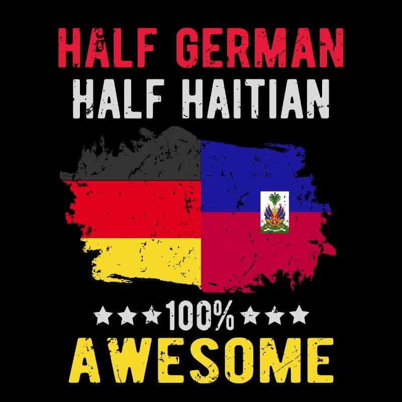 Half German Half Haitian