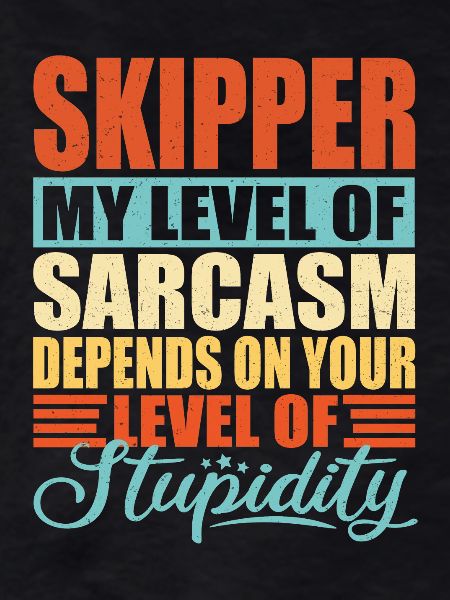 Skipper sarcasm Funny skipper
