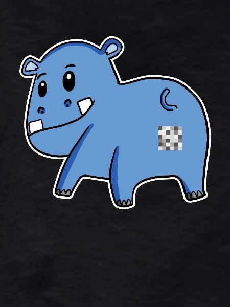 Hippo Ass - Hippopotamus Butt