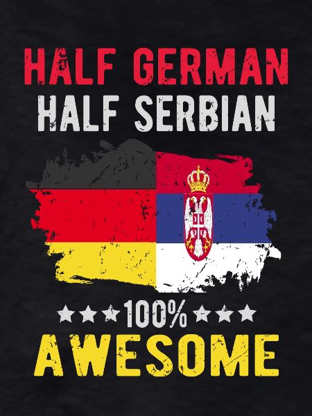 Half German half Serbia