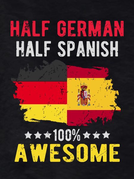 Half German half Spanish