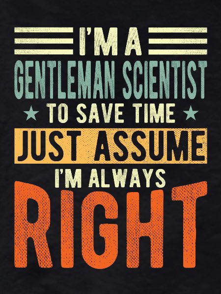 Gentleman scientist
