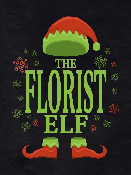 Florist Christmas Elf