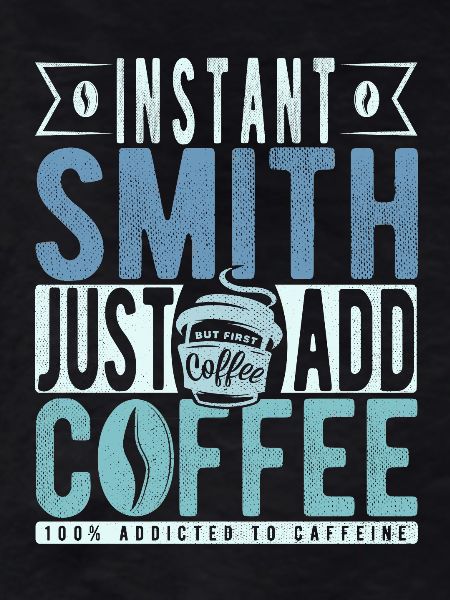Blacksmith coffee saying