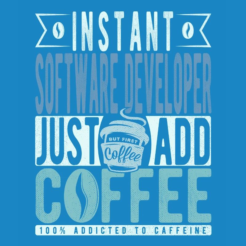 Softwareentwickler Kaffee Spruch