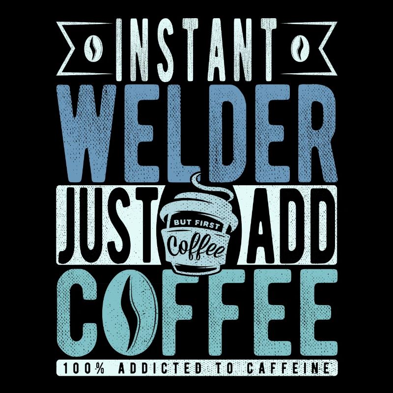 Schweißer Kaffee Spruch