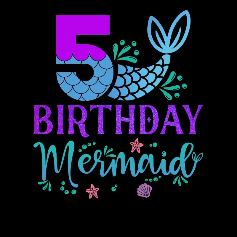 5th Birthday Mermaid