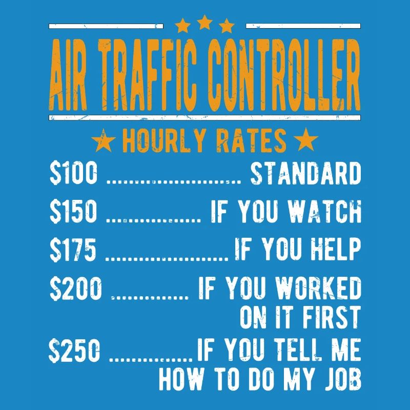 Air traffic controller hourly wage