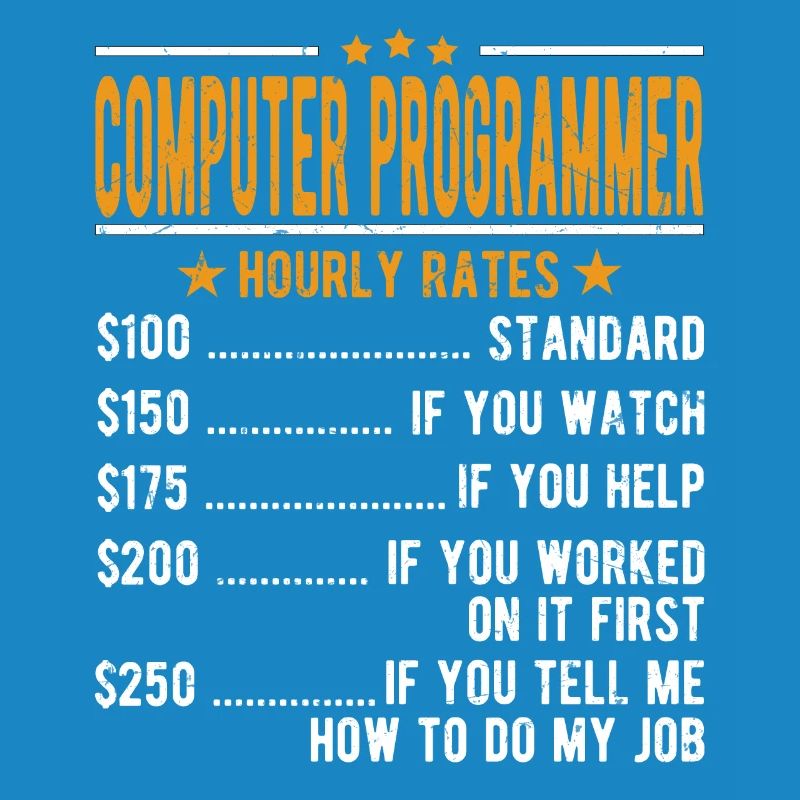 Programmeur informatique salaire horaire