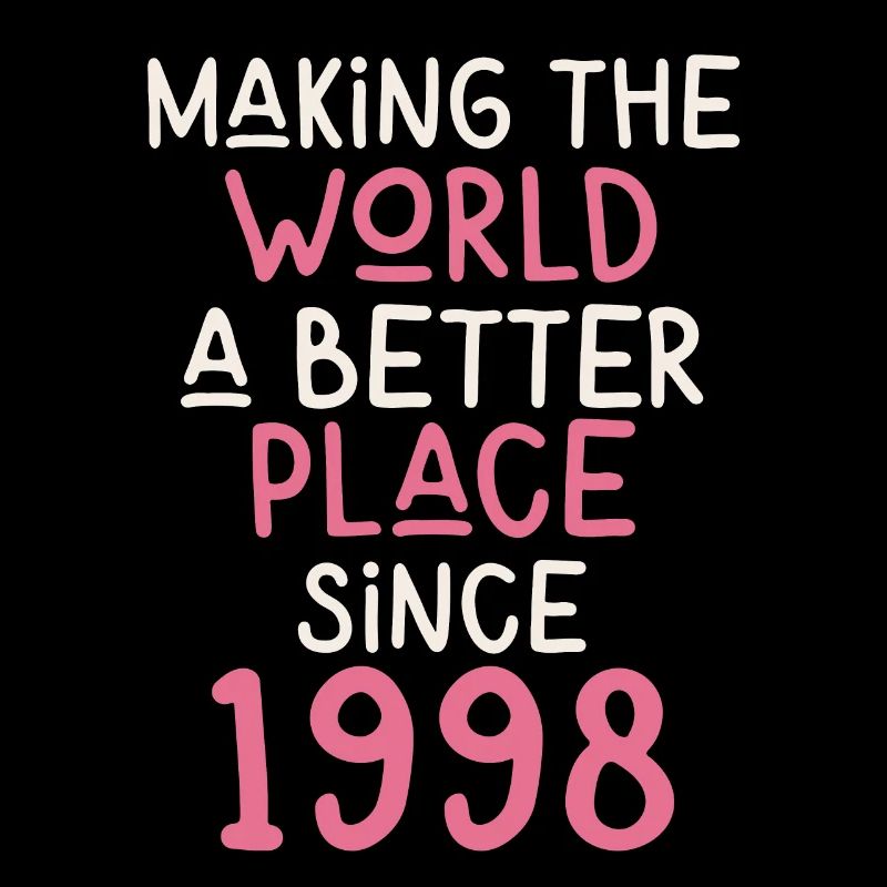 Making the World a better place since 1998