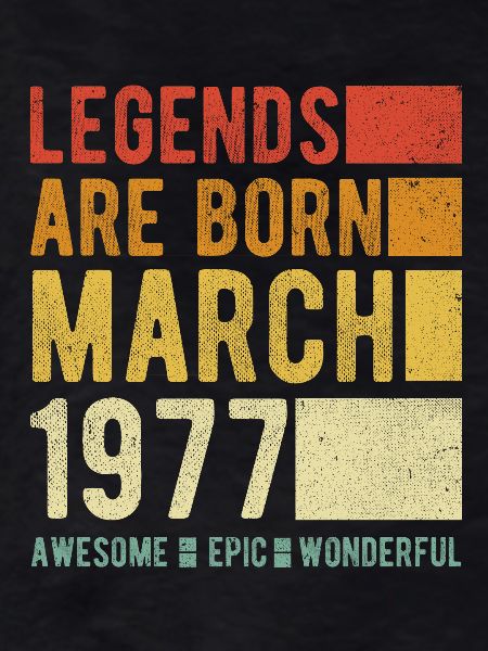 Birthday March 1977