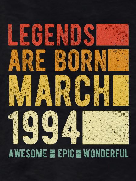 Birthday March 1994