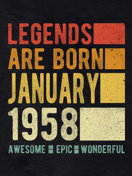 Birthday January 1958