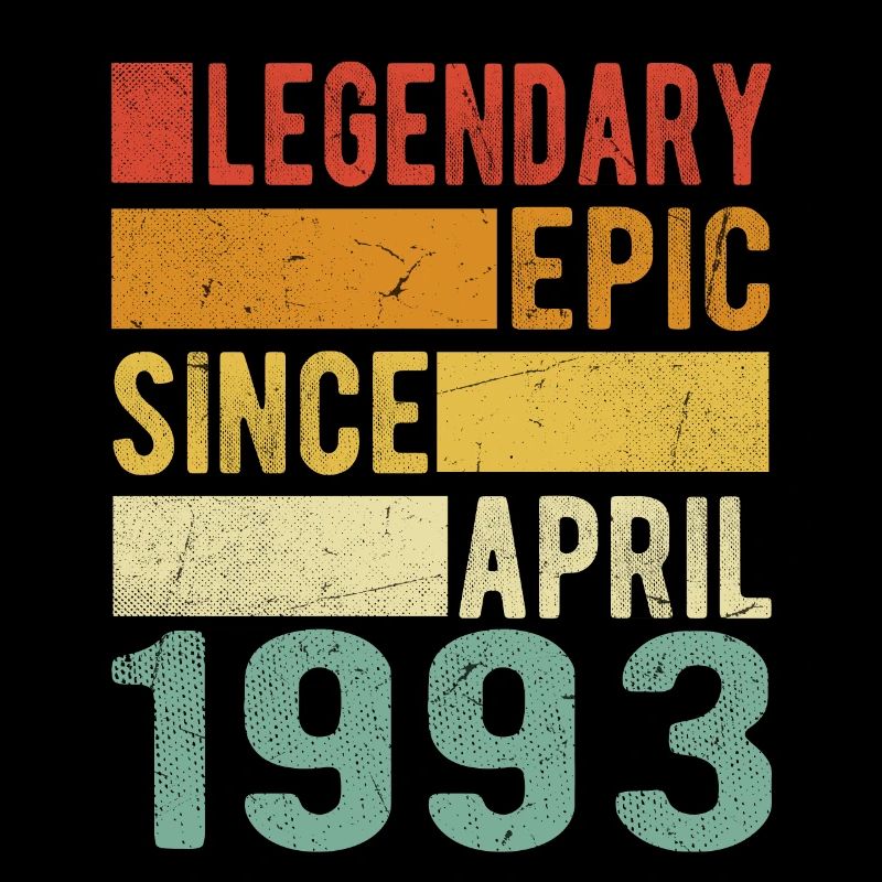 Birthday April 1993 Legendary epic
