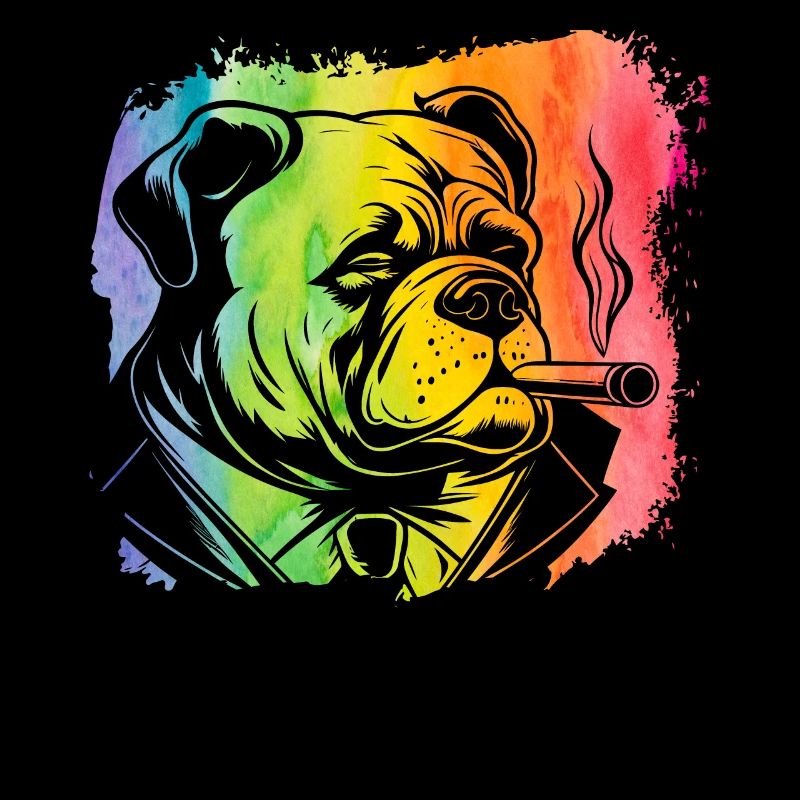 Bouledogue anglais Rétro