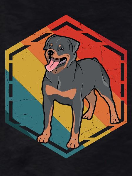 Rottweiler Retro