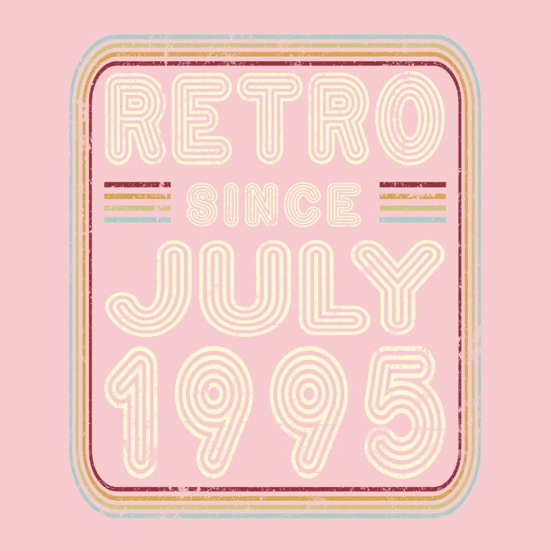 Geburtstag Juli 1995 Retro Geschenk