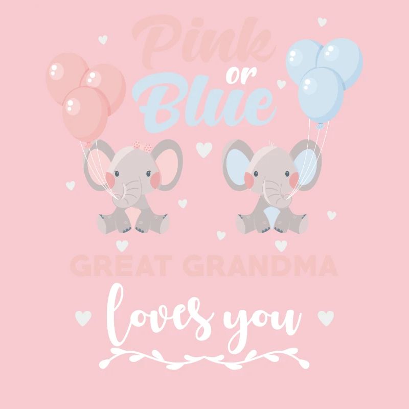 Rosa Oder Blauer Urgroßmutter Elefant