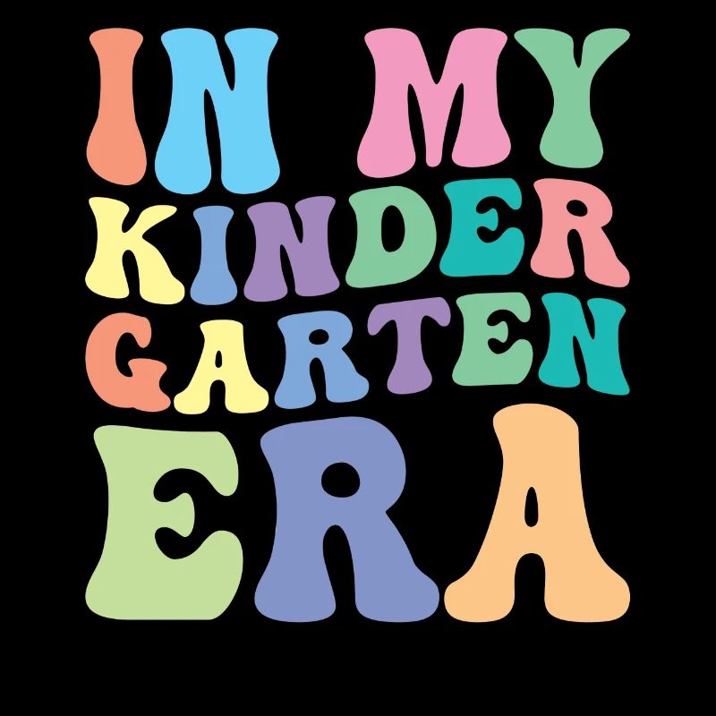 Kindergarten Retro Groovy Student