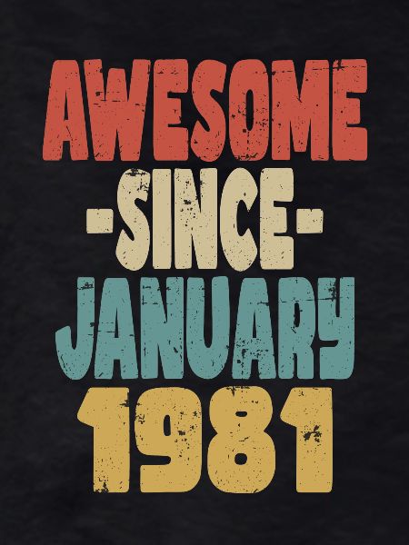 Awesome January 1981