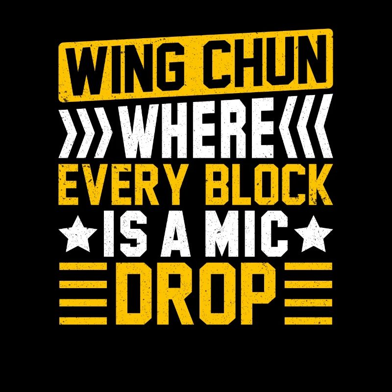 Wing Chun where every block is a mic drop