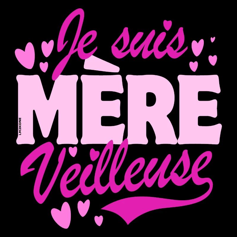 Fête des mères - Je suis Mère veilleuse - rose