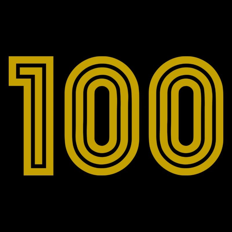 100. 100 ANS. 100e ANNIVERSAIRE. ANNIVERSAIRE 100