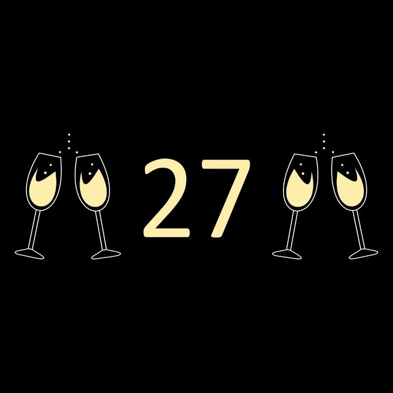 27e anniversaire 27 ans anniversaire 27 ans numéro 27