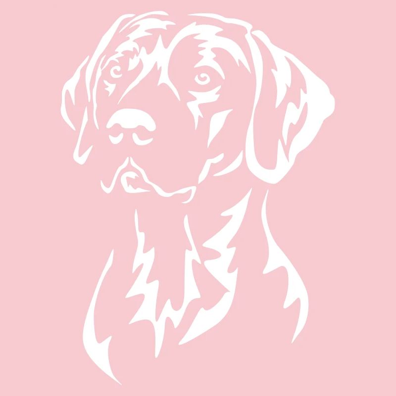 Rhodesian Ridgeback Head « Black Edition »