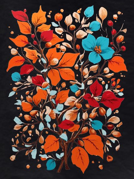 Flowers with nuts