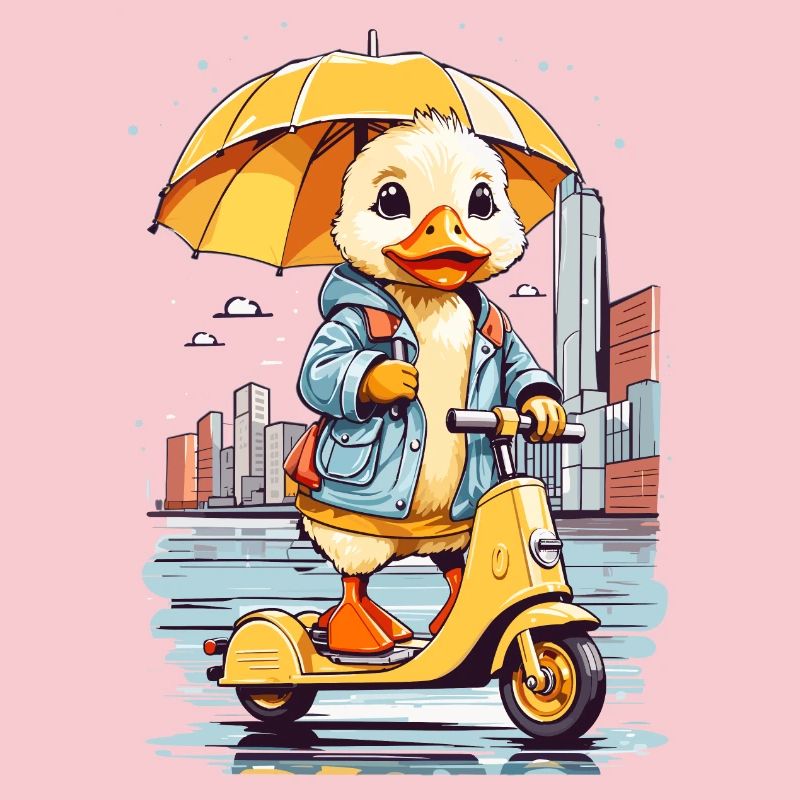 Duck with Roller