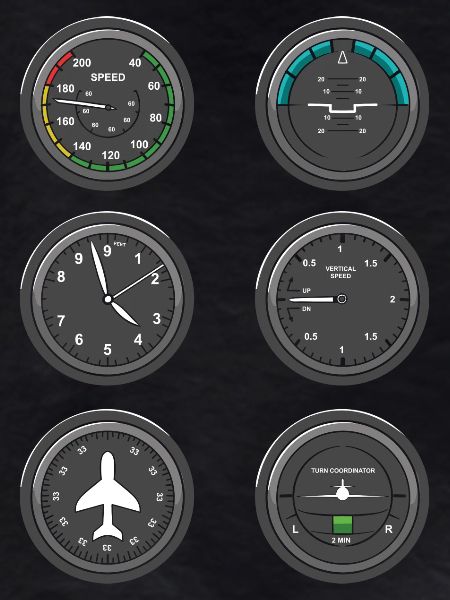 Airplane Flight Instruments