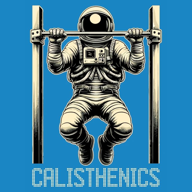 Calisthenics Astronaut Pull-ups Gift