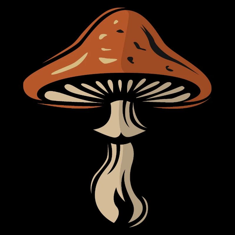 Toadstool Symbol - Nature and Mushrooms