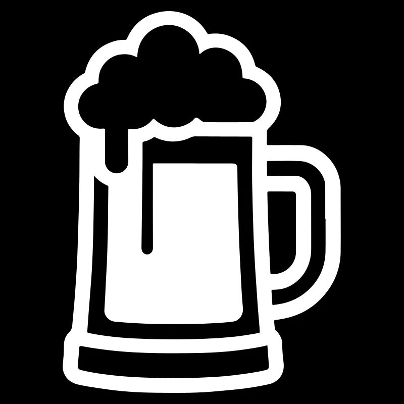 Bierglas Symbol Bier
