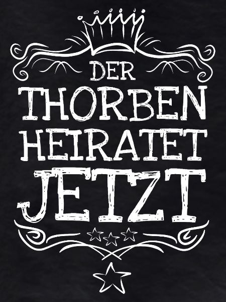 Thorben as Bachelor