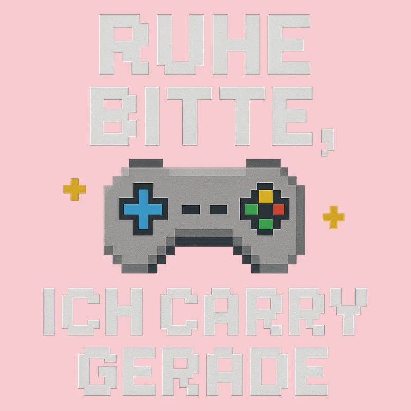Ruhe Bitte Pixel Controller Grafik