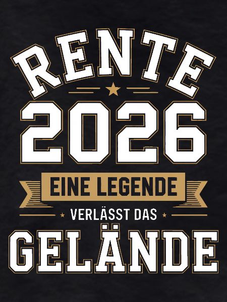 Pension 2026: A legend