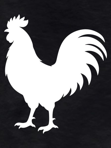 Rooster Silhouette