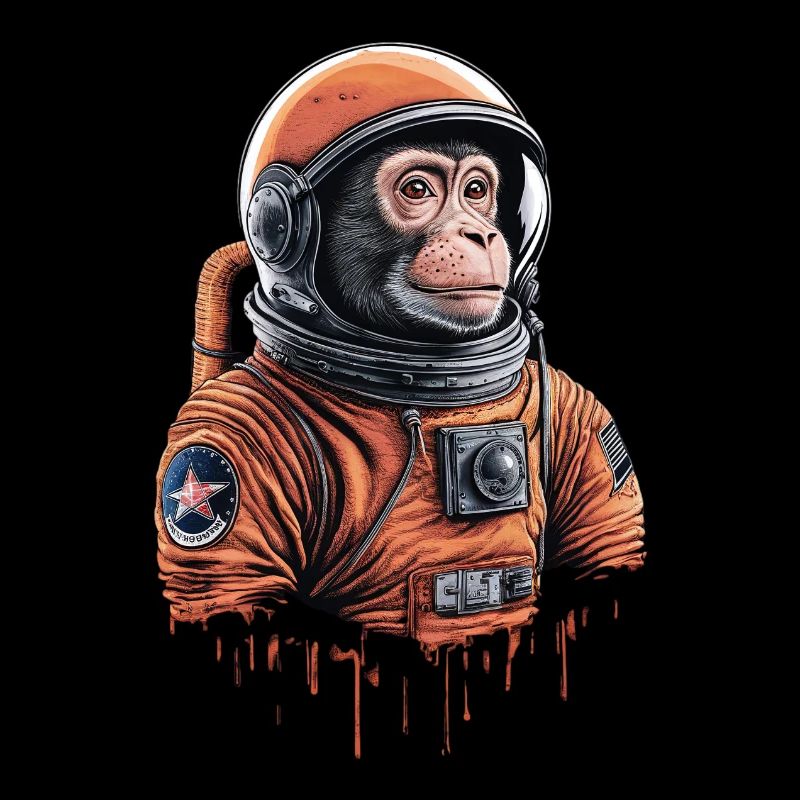 Aventure d’exploration du singe de l’espace