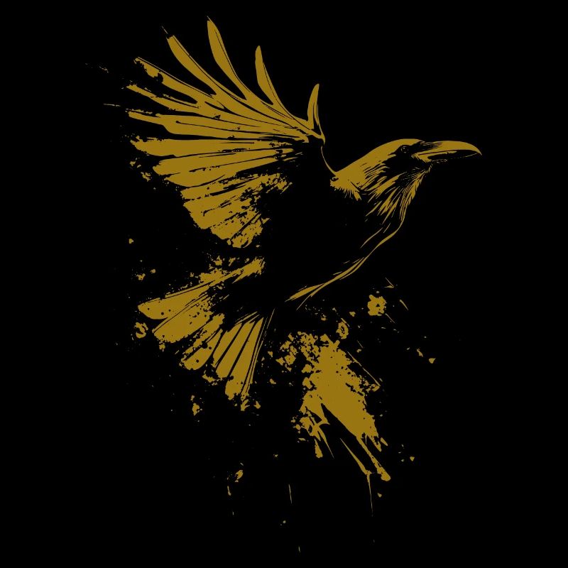 Corbeau doré